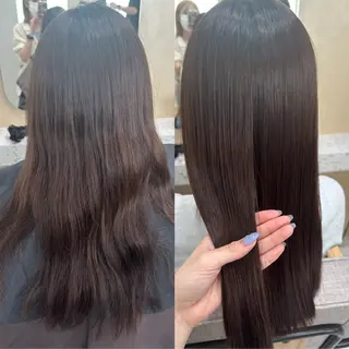 セミロング 🌜美髪矯正/艶髪 /ボブ/こころ🌛のヘアスタイル