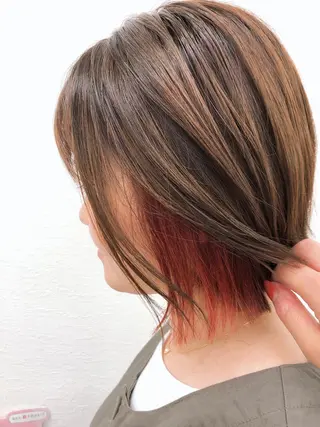 ミディアム YAP！HAIR トコツメアヤノのヘアスタイル