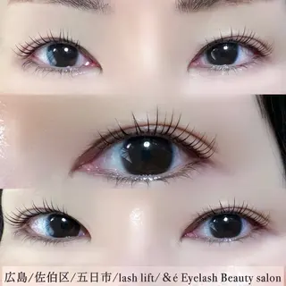 マツエク・マツパ 【＆é アンドイー】 河本絵美のマツエク・マツパデザイン