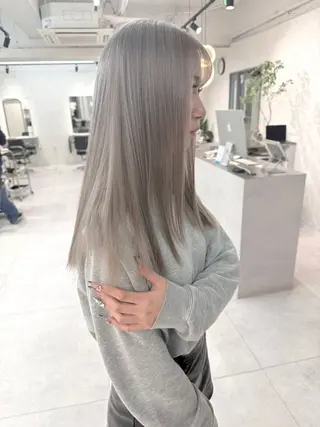 ロング 💎lino _by _ACNE💎 🧸のヘアスタイル