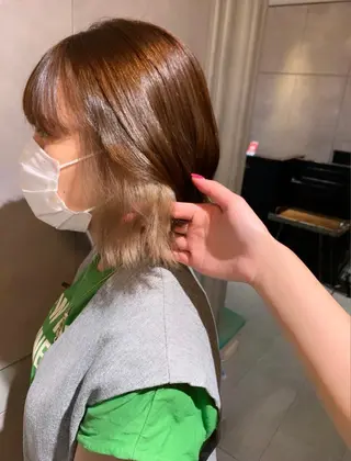ミディアム カラー 💘大人可愛く💘 Natsuki❥❥❥のヘアスタイル