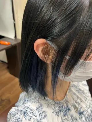 ミディアム カラー 【縮毛矯正/カラー】 今野寛己のヘアスタイル