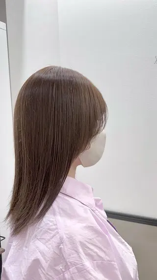 ミディアム カラー 熊本市東区 /Ririkaのヘアスタイル