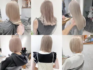 ミディアム オリーブ、カーキ系 No.1シラトリのヘアスタイル
