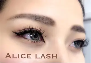 マツエク・マツパ Alice lashのマツエク・マツパデザイン