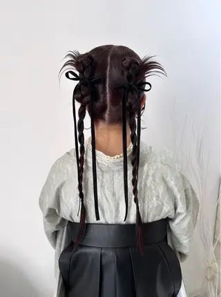 ヘアアレンジ 🎀sakura🎀 艶髪/韓国/ワンホンのヘアスタイル