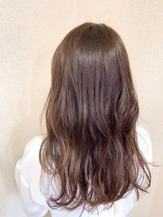セミロング 髪質改善お任せ ください♪ひとみのヘアスタイル