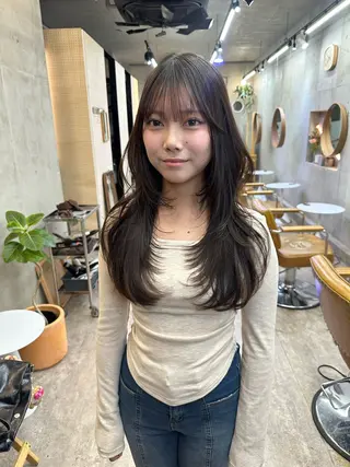 ロング カットモデル募集中 ／HARUKA🎀のヘアスタイル