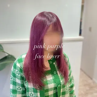 セミロング ボブ/艶髪 soleilrukaのヘアスタイル