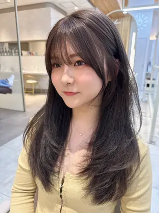 ロング oto🤍×美髪× ゆるふわレイヤーのヘアスタイル