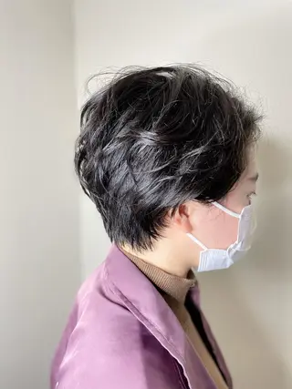 ショート 松田 憲人のヘアスタイル