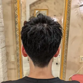 メンズ 田中 秋水のヘアスタイル