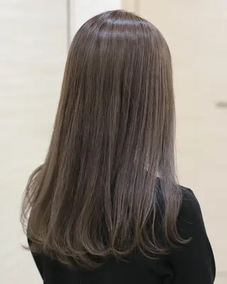 ロング カラー 斉藤 貴也のヘアスタイル