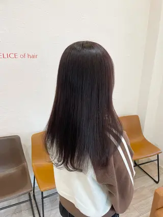 セミロング FELICE of hair 田口千尋のヘアスタイル