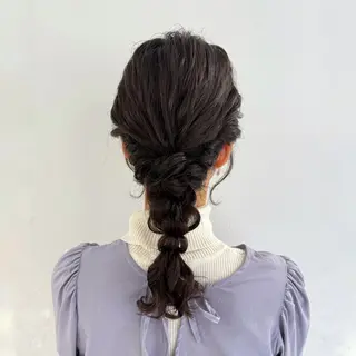 ミディアム ヘアアレンジ 伴 麻彩のその他イメージ