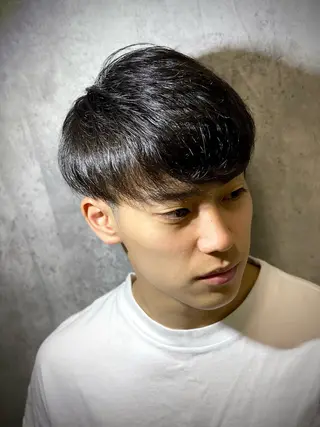 ショート メンズ 浅見 天翔のヘアスタイル