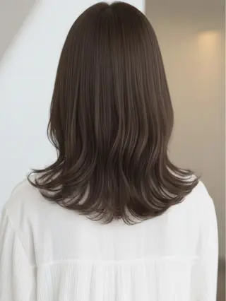 ロング 🫧毛先カット 🫧山中沙希のヘアスタイル