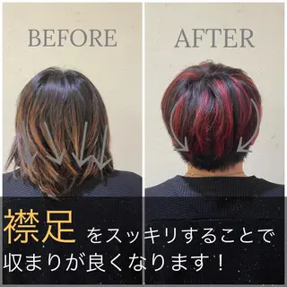 カラー メンズ 【ニュアンスパーマ】 西岡拓海のヘアスタイル