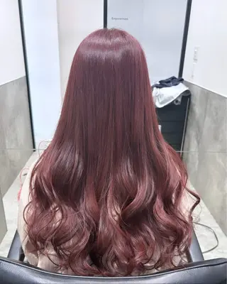 ロング カラー 💗ガーリーヘア🎀 saki💗のヘアスタイル