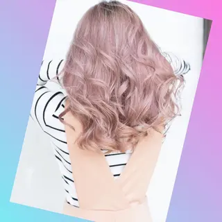 ロング カラー パーマ ヘアアレンジ メンズ キッズ ネイル マツエク・マツパ 圧倒的なクォリティ✨ waku 岡崎店のヘアスタイル