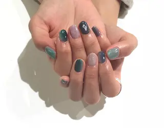 ネイル 舞田 苑香のネイルデザイン