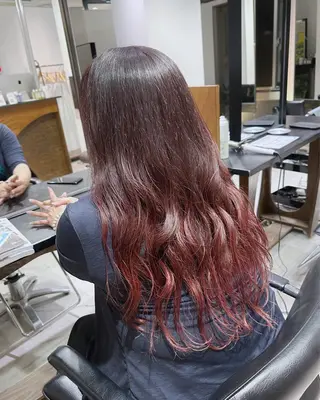 ロング カラー レイヤー/ショート /服部ルミナ🦋のヘアスタイル