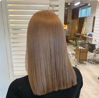 セミロング 渡邉 真夕のヘアスタイル