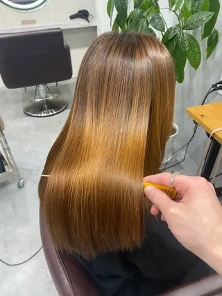 セミロング 梅田中崎町髪質改善 /オキヒロト/エコルのヘアスタイル