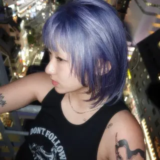 ミディアム カラー bloc japon所属・ﾌﾞﾚｲｽﾞ˚✧₊⁎ ﾚｲﾔｰToriのヘアスタイル