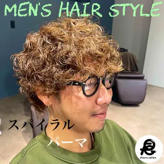 パーマ メンズ 『メンズ専門』 悠貴のヘアスタイル