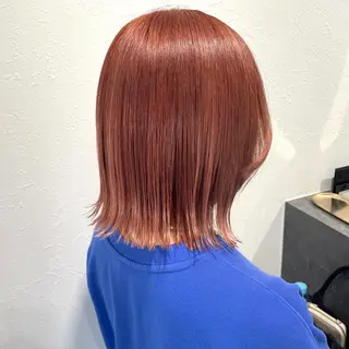 ミディアム カラー shiho .のヘアスタイル
