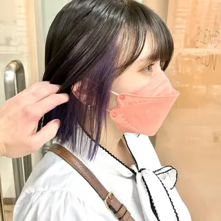 カラー 天王寺韓国ヘア 小山歓実のヘアスタイル