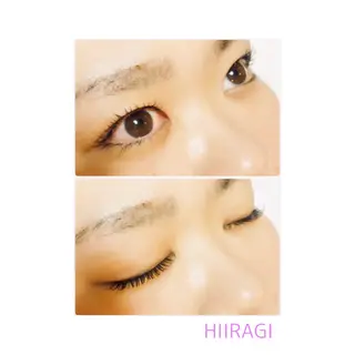 マツエク・マツパ 美容室 HIIRAGIのマツエク・マツパデザイン