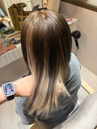 ミディアム カラー Saya/ショート/ ボブ /大阪/梅田のヘアスタイル
