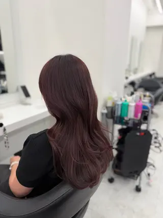 ロング カラー 🤍レイヤー/顔周り /hirari🤍のヘアスタイル