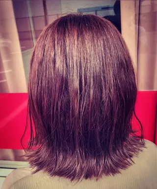 ミディアム 佐々木 浩之のヘアスタイル