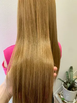 ロング カラー hub hair レイヤー/透明感のヘアスタイル