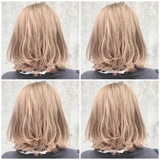 ミディアム カラー パーマ ヘアアレンジ メンズ キッズ ネイル マツエク・マツパ レイヤー/顔周り 韓国ヘア森田和貴のヘアスタイル
