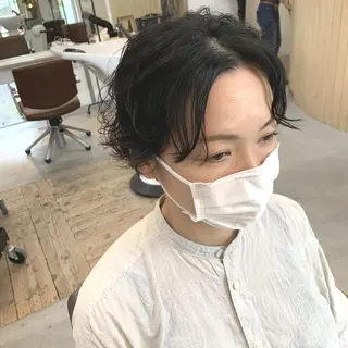 ショート 綿貫 美雪のヘアスタイル
