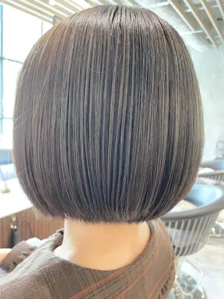 ショート ✨透明感カラー✨ ✨小顔カット✨山木のヘアスタイル