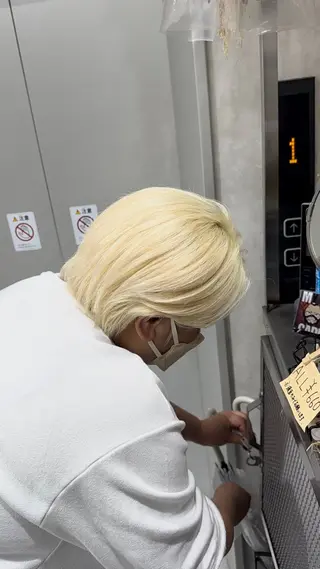 ショート カラー みな /天王寺/艶カラーのヘアスタイル