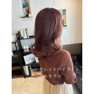 ミディアム カラー 坂井田 浩樹のヘアスタイル