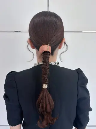ロング ヘアアレンジ 🫧Maho【浦和】 艶カラー/ヘアメ🫧のヘアスタイル