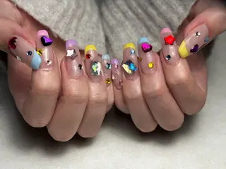 ネイル 🐈⬛ Minamiのネイルデザイン