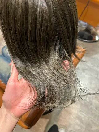 ミディアム カラー HARE nene🐿🍡のヘアスタイル