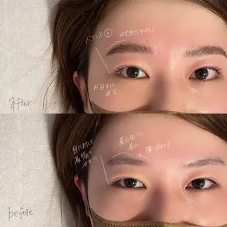マツエク・マツパ アイブロウ GO TODAY SHAiRE SALON Vellmie店所属・吉祥寺kasumi 🌛eye/browのマツエク・マツパデザイン