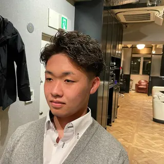 メンズ アイブロウ メンズ眉毛ワックス 青山英憲のヘアスタイル