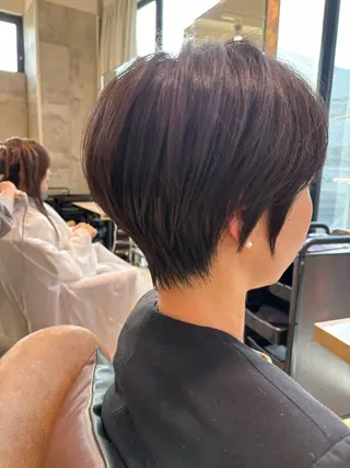 ショート 大人ショート特化/ カットモデル/表参道のヘアスタイル