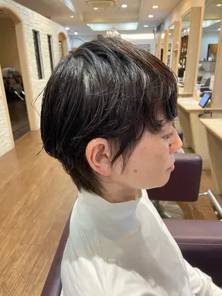 ショート コバヤシ ユウスケのヘアスタイル