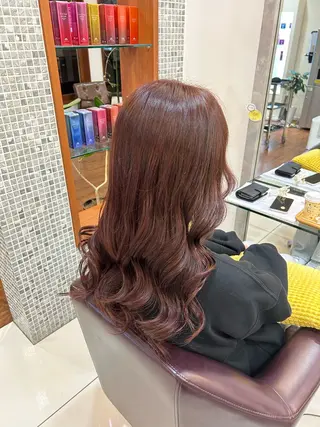 ロング トップスタイリスト 林すずかのヘアスタイル